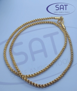 SAT Jewelry Troqueles de corte de oro y plata para fabricación de joyas, diseño de cuerda de cinco metales, para cadenas y pulseras, Singapur, Malasia, Perú - Product Image 1