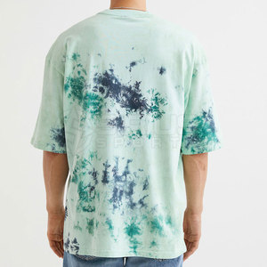 Bol Kesim Şık Erkek Oversize Tişörtü Rahat Yazlık %100 Pamuk Özel Logo Baskılı Oversize Tişört - Product Image 5