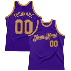 Maillot de basket-ball personnalisé sublimé violet avec nom d'équipe, débardeur unisexe en maille respirante pour toutes les saisons - Product Image 2