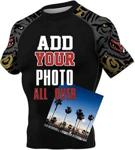 Maillots de bain pour enfants, Rashguards pour hommes, Rashguards brésiliens de qualité supérieure, Tenues d'arts martiaux BJJ MMA, Kimono de Jiu-Jitsu - Product Image 6