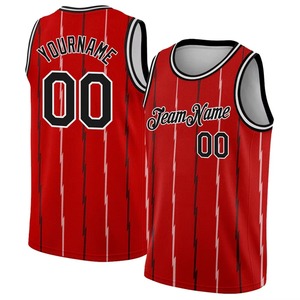Maillot de basket-ball personnalisé sublimé unisexe sans manches col rond respirant en polyester avec nom et numéro d'équipe - Product Image 4