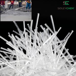 Fibra PP per Edilizia - Aumenta la Resistenza alle Crepe nel Cemento e Malta - Marca Sidley - Resistenza alla Rottura 400 MPa - Resistente agli Acidi - Product Image 1
