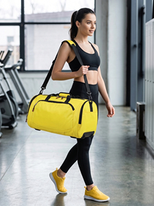 Shoulder Straps Duffle <b>Bags</b> Gym Fitness Wear Zipper Duffle <b>Bags</b> Unisex Large Workout Exercise Duffle <b>Bag</b> Unisex - Product Image 5