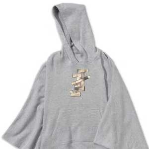 แจ็คแอนด์จิล โครเมด โปนโช ฮู้ดดี้ เสื้อสเวตเชิ้ตมีฮู้ดทรงโอเวอร์ไซส์สำหรับผู้หญิง แฟชั่นลำลอง สไตล์เสื้อคลุม ผ้าเนื้อนุ่ม สวมใส่สบาย - Product Image 5