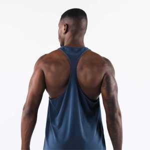 Débardeur Homme Couleur Unie Personnalisable avec Logo et Motif – Respirant, Décontracté, Fitness – Prix Abordable, Qualité Supérieure - Product Image 4