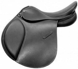 Luxury English Horse Saddle Premium Leather <b>Equestrian</b> Riding Equipment Lightweight and Durable Design - Product Image 1