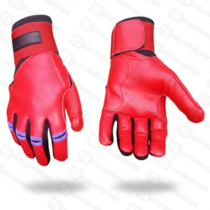 Guantes de Entrenamiento Deportivo Profesionales Ligeros de Cuero Cabretta 100% Original, para Béisbol y Sóftbol, Ambidiestros, Juveniles, para Bate de Madera - Product Image 2