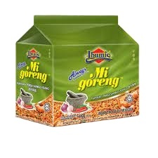 Nouilles instantanées Ibumie Always Mi Goreng Sambal certifiées HALAL, farine de blé, 0% de matières grasses, cuisson en 2 minutes, format familial - Product Image 5
