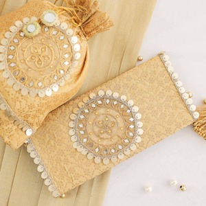 Designer Bridal Trousseau <b>Box</b> Wedding Gift Hamper <b>Makeup</b> Jewelry Storage Organizer Shagun Packing Trunk Case Storage Organizers - Product Image 5