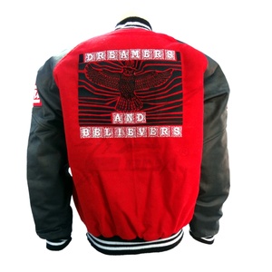 แจ็กเก็ตเบสบอลใส่สบายสไตล์คลาสสิกแจ็กเก็ตฤดูหนาวของผู้ชายทรงสลิมฟิตไซส์ใหญ่พิเศษ - Product Image 6