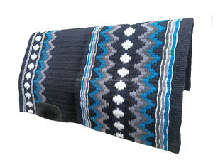 Western Horse Show Pad 34x42 Fabriqué à la main à partir de 100% laine de Nouvelle-Zélande pour les cavaliers équestres au meilleur prix - Product Image 4