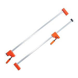 Set di 2 morsetti paralleli per falegnameria da 50 pollici, morsetti a barra in plastica ad alta resistenza con limite di carico di 1100 libbre, morsetto a F per tubi a pressione - Product Image 5
