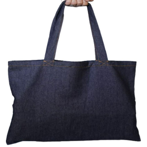 Bolsa de Tela de Lona 100% Algodón Ecológica con Logotipo Personalizado, Bolsa de Compras Reutilizable de Diseño Grande para Viaje, con Característica Lavable - Product Image 1