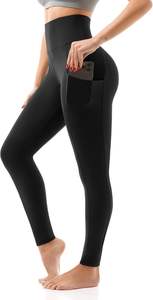 Leggings de sport pour femmes extensibles dans 4 directions |   Vêtements de sport avec logo personnalisé |   Collants de sport tendance de haute qualité en gros - Product Image 2