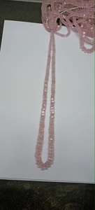 Perles en Morganite Rose Naturelle Facettées, Coupe Étagée, Forme Hexagonale, Taille de 4,5 mm à 6,5 mm, Disponibles en Gros à Prix de Perles - Product Image 3