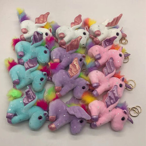 Custom My Little Pony Plush Keychain <b>Soft</b> <b>Stuffed</b> Animal <b>Toy</b> 11CM-30CM For Kids Age 3 And Above Unisex Colorful Unicorn Design - Product Image 4