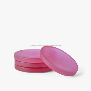 Top Tendance Rose Résine Dessous De Verre À La Main Amour Modèle Modèle Standard Qualité Restaurant Vaisselle Prix De Gros - Product Image 6