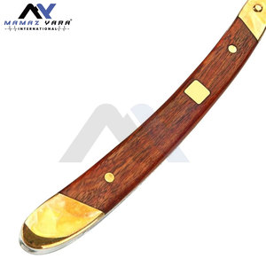 Rasoir manuel pliant en acier inoxydable de style turc, très vendu, avec manche en bois pour salon et usage domestique - Product Image 5