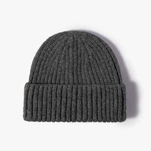 OEM Service New Quality Personalized Beanies Wholesale Knit Beanie with logo Custom Adult <b>100</b>% <b>Acrylic</b> Beanie Hats - Product Image 1