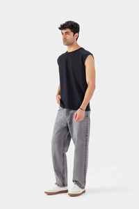 2026 High Quality Men <b>Running</b> <b>Singlet</b> Breathable <b>Singlet</b> Wholesale Stylish Collar Light Weight Seamless Sports Active tank Top - Product Image 3