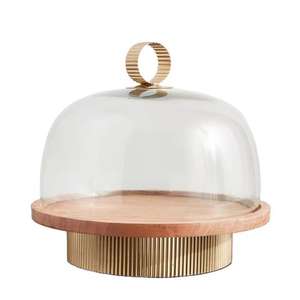 Soporte de Pastel de Metal Reutilizable de 2 Niveles, Plato de Lujo para Galletas, Frutas, Dulces y Chocolate, Decoración para Bodas y Graduaciones - Product Image 2