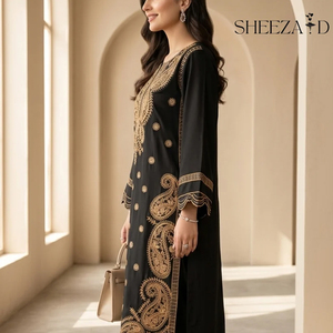 Robe d'été pour femmes, style pakistanais, en nylon et viscose, à motifs floraux, respirante et douce pour la peau, pour un usage quotidien, vente en gros de vêtements Salwar Kameez - Product Image 4
