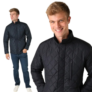Hot Sale Quilted Puffer <b>Jacket</b> Mens USA Size Streetwear <b>Padded</b> Winter Coat Manufacturer Custom Logo Private Label - Product Image 5