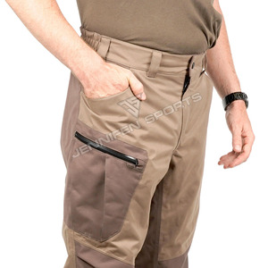 Pantalon tactique décontracté en toile 100% coton, fermeture éclair, respirant, pour l'hiver et l'été, randonnée, chasse, cargo, multi-poches - Product Image 3