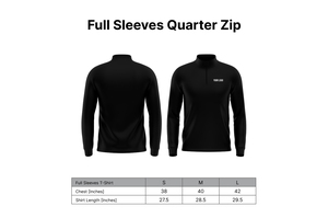 Veste athlétique noire pour homme à manches longues, sans col, avec fermeture éclair, anti-humidité, logo brodé sur le devant, toutes saisons, extensible dans quatre directions - Product Image 5