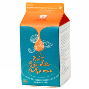 รับผลิตครีมไม่ผสมนมสำหรับเครื่องดื่ม กาแฟ และชานม แบบ OEM/ODM ฮาลาล ครีมมะพร้าวสำหรับทำขนมหวาน 500 กรัม จำหน่ายส่ง - Product Image 1