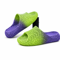 Claquettes de plage personnalisées imprimées en 3D, légères, respirantes, à séchage rapide, pour hommes et femmes, chaussures d'été pour les stations balnéaires