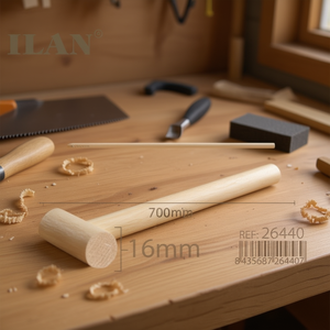 Barra di legno ILAN 700mm x 16mm rotonda per artigianato e progetti fai da te - Product Image 3