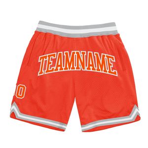 Shorts de basketball unisexes d'été décontractés haute performance, respirants, taille élastique, imprimés par transfert thermique personnalisé, en Spandex/Polyester - Product Image 4
