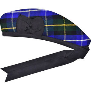 Sombrero Glengarry Tradicional de las Tierras Altas con Detalles de Tartán Inspirados en el Clán y Acabado Estructurado y Confeccionado a Medida - Product Image 5