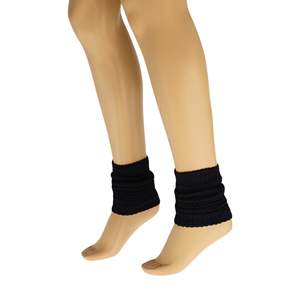 Cotton Retro Style <b>Knitted</b> <b>Boot</b> Socks Baggy Leg Warmers with Style - Product Image 3