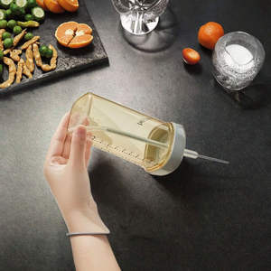 Cepillo limpiador de pajitas de silicona con mango de plástico, limpiador de tubos largos y flexibles para vasos, limpiador de botellas con diseño floral, juego de herramientas de cocina - Product Image 6