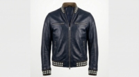 Blouson Bomber Homme en Cuir Véritable Tendance, Col Montant, Imperméable, Séchage Rapide, Respirant, Durable, Décontracté, Hiver, Vêtement d'extérieur, OEM