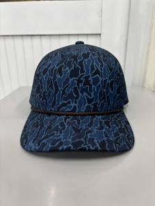 Factory Wholesale Camouflage 5 Panel Snapback Custom Logo Rope Cap Hip Hop Cycling Outdoor Street Streetwear <b>Flat</b> Brim <b>Hat</b> OEM - Product Image 4