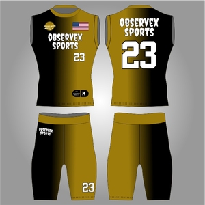 Uniforme de football américain 7v7, meilleure compression, uniforme de flag football, uniforme de football 7on7, sans manches pour hommes - Product Image 1
