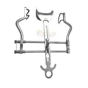 Juego de Retractores Quirúrgicos Ortopédicos de Acero Inoxidable, Espéculo Vaginal Ajustable, Instrumento Manual con Certificación CE ISO13485 Clase I - Product Image 4