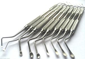 Herramientas de Restauración Dental de Acero Personalizables: Pulidores de Bola, Raspadores de Amalgama y Plástico de Resina de Blush Surgical - Product Image 5