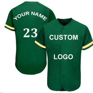 Camiseta de Béisbol Personalizada con Botones para Hombre y Mujer, Uniforme Deportivo Hipster Hip Hop con Serigrafía - Product Image 4