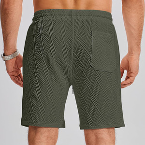 Pantalones Cortos de Alta Calidad para Hombre, Estilo Vintage, 100% Algodón, Deportivos, de Verano, con Parte Inferior Abierta - Product Image 2