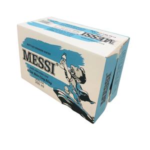 Caja de papel corrugado 3B ecológica personalizada al por mayor para embalaje de agua mineral cartón ranurado reciclable con impresión flexográfica - Product Image 1