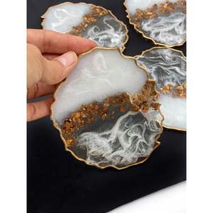 Elegantes Posavasos de Resina, Ovalados y Redondos, para una Presentación Sofisticada, RR ENTERPRISES RR202516747 - Product Image 6