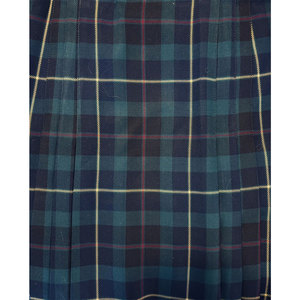 Venta al por mayor: Faldas de kilt modernas de tartán Gordon verde marino, mezcla de lana, con pliegues en la espalda, estilo Highland, para mujer y niña - Product Image 3