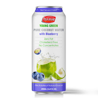 Vietnam Wana Gezonde Kokoswater Natuurlijke Kleur & Smaak Frisdranken OEM/ODM Drankproducent Zonder Conserveermiddelen 100% Zuiver