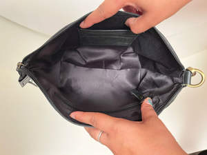 Kits de rangement pour maquillage en cuir véritable à motif floral pour femmes Organisateurs de voyage de style occidental Pochettes de toilette pour salle de bains - Product Image 6