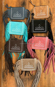 Monedero de punto de bota de cuero de ante genuino Premium para mujer, monedero corto de gran capacidad de cuero Real, billetera para tarjetas de efectivo, uso diario - Product Image 4