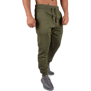 Men's Autumn Casual Straight Mid Waist Fitness Sweatpants Trousers Sports Quick Dry Breathable Plus Size <b>Plain</b> Dyed - Product Image 4